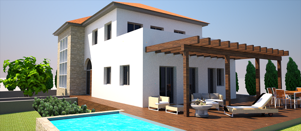 proyecto masia piscina